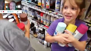 Kid Spray Paints 1,200 Garage Door - Daddy Rage Reaction 2023