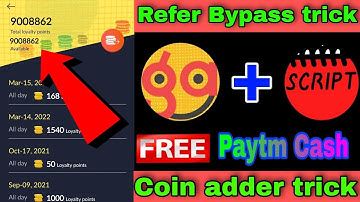 💥Winga App Unlimited Refer  Bypass trick ! Unlimited Coin Adder trick! Instant Paytm Cash with proof