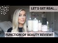 Function of Beauty Review | Shampoo, Conditioner, Mask, Serum | Honest Review Not Sponsored