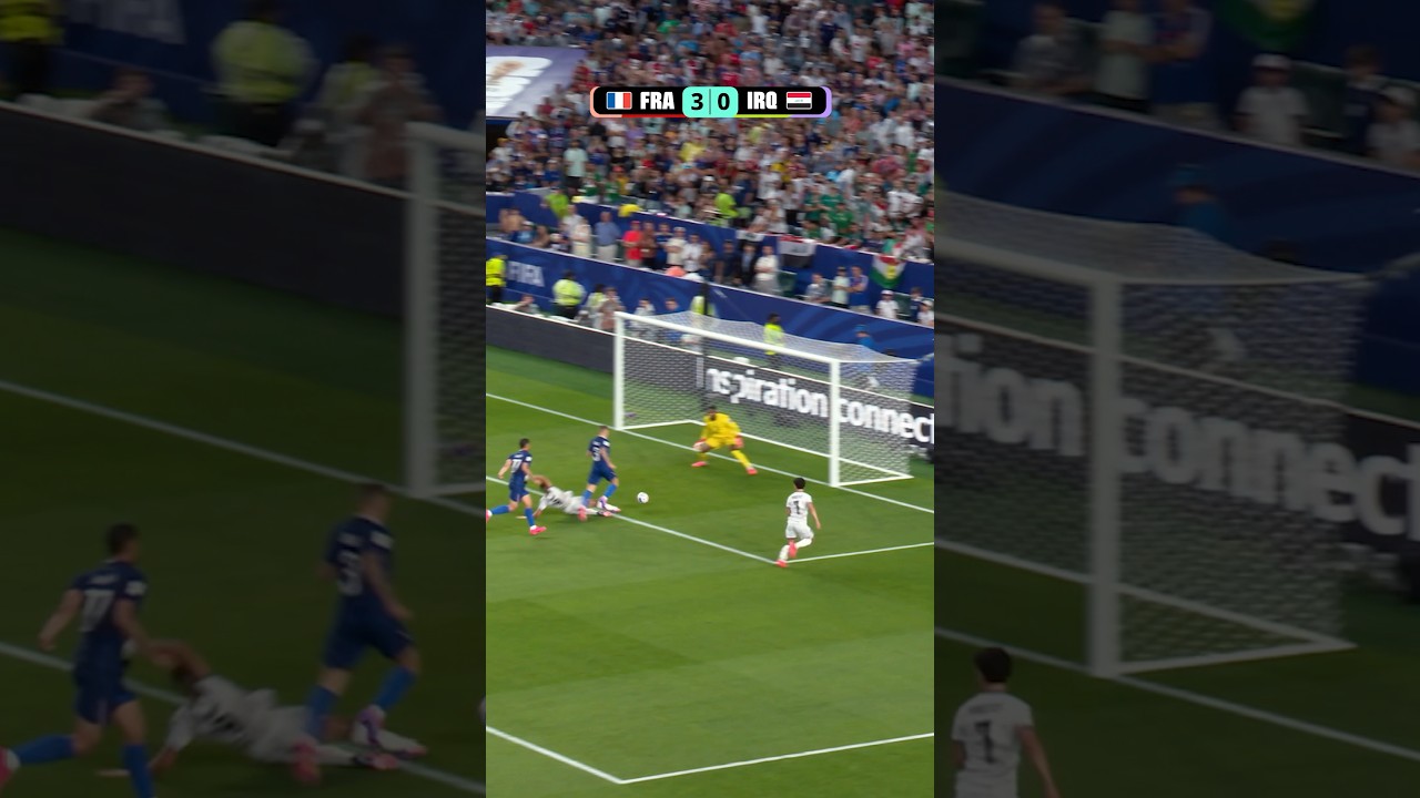 France 🆚 Iraq #FIFAWorldCupOnYT #shorts #fifaworldcup