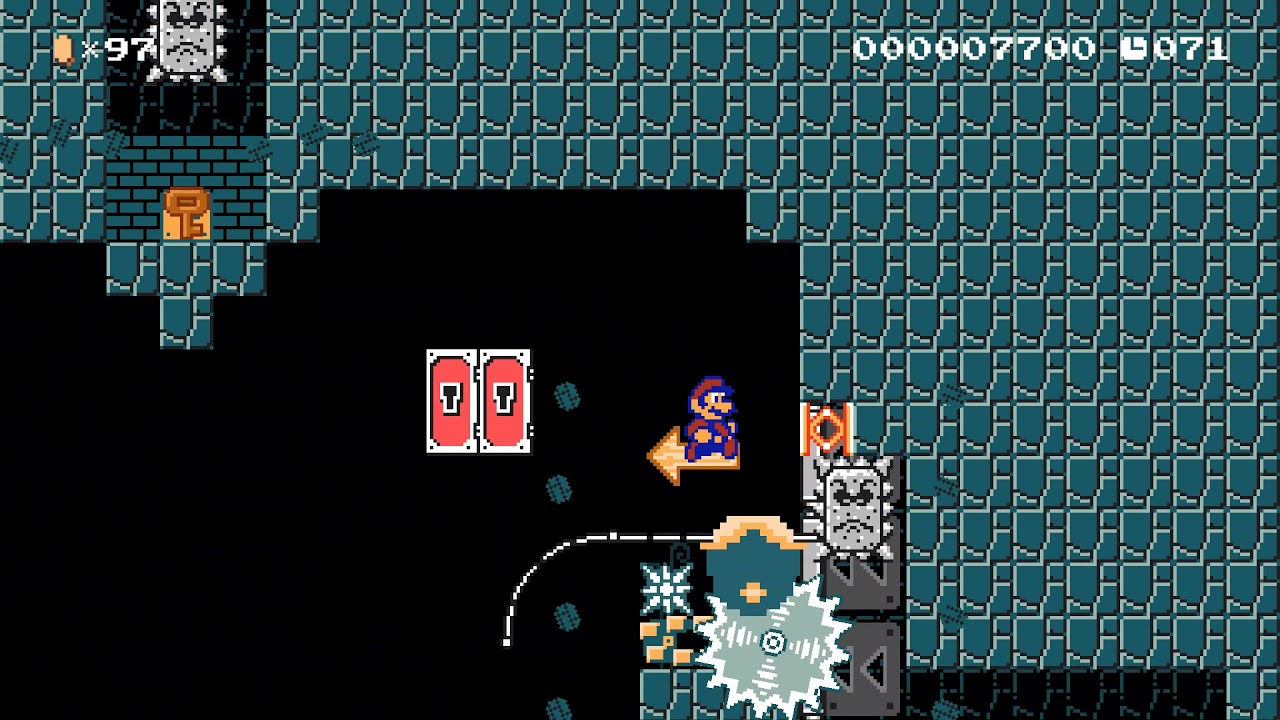 Mine Cart Mayhem (Super Mario Maker 2)