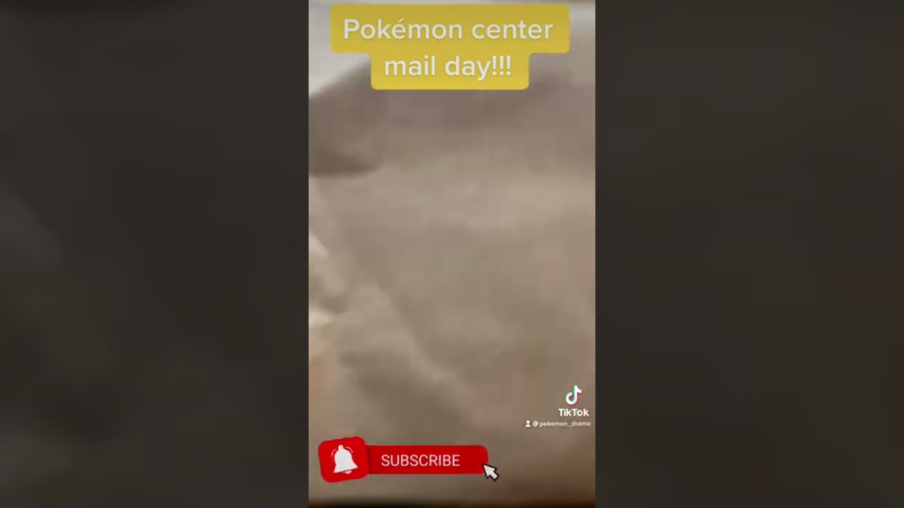 Mail day from the Pokémon center!! Got myself a Pokémon center exclusive!!