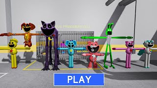POPPY PLAYTIME 3 ALL SMILING CRITTERS BARRY'S PRISON RUN Obby New Update  Roblox All Bosses #roblox