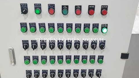 Tủ Điện Điều Khiển Lò Hơi - Song Nhật Nguyên Smart Boiler