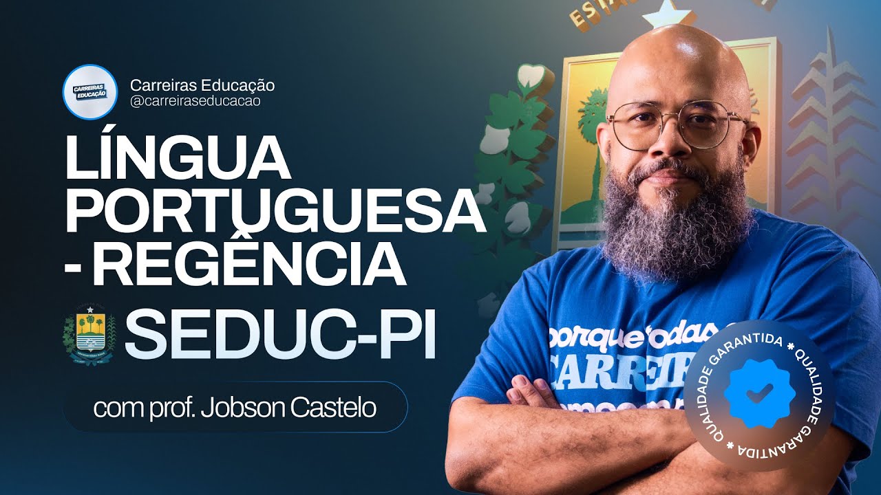 Regência Verbal SEDUC-PI 2025 | Língua Portuguesa para Professores!