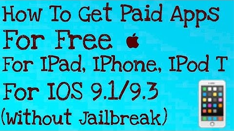 How To Get Paid Apps For Free On IOS 9.1/9.3 Without Jailbreak
