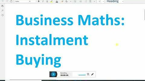 NIOS 10Th Std Maths; Installment buying : - ( Introduction ) - 46.