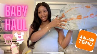 Huge unboxing! Temu Baby hall 🍼💕🤰