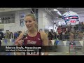 2014 A-10 Women's Triple Jump Champion - Rebecca Stoyle, Massachusetts