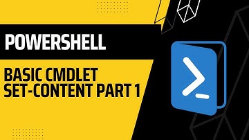 PowerShell: Basic cmdlet Set Content Part 1
