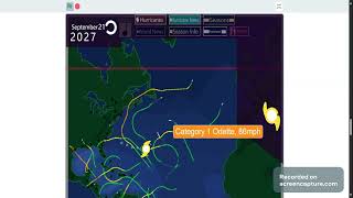 2027 What-Might-Have-Been Atlantic Hurricane Season Animation