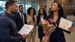 On Her Promotion Day, My Wife Served Me Divorce Papers — She Had No Idea It Was Her Biggest Mistake