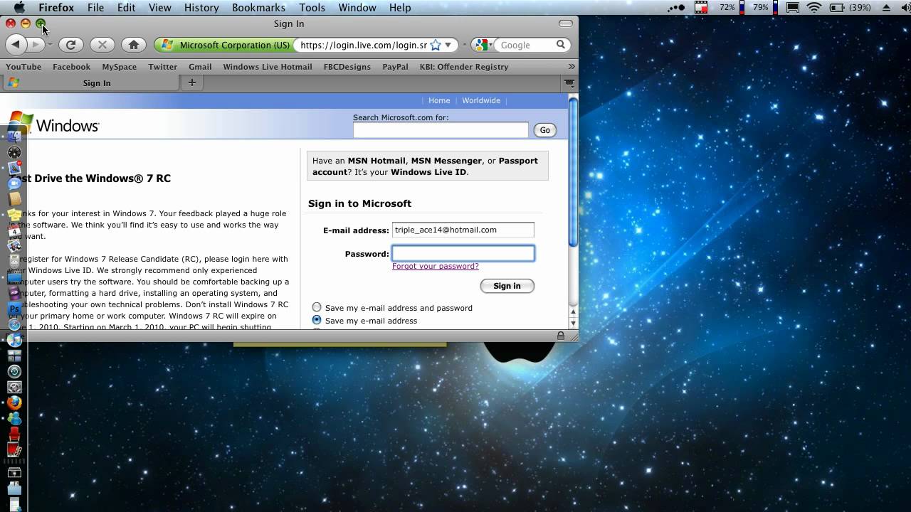 Official Download of Windows 7 (RC Build 7100) YouTube