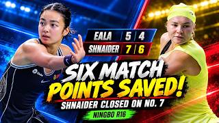 Alexandra Eala vs. Diana Shnaider | 2026 Ningbo Round of 16 | Highlights
