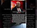 HE BROUGHT THE GLOVE. KEVIN FOUND HIS VOICE.❤❤❤❤ #kevin #miketyson #celebritynews