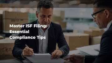 Master ISF Filing: Essential Compliance Tips