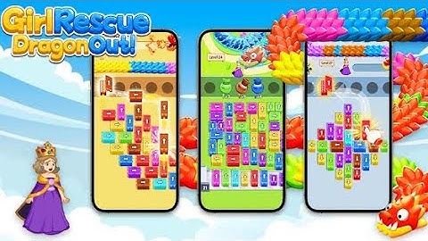 Girl Rescue: Dragon Out! (by WONDER GROUP) IOS Gameplay Video (HD)