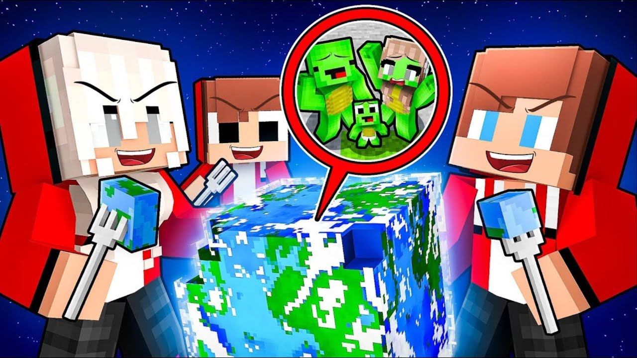 我的世界：杰杰一家人吃掉了麦琪所在的星球？