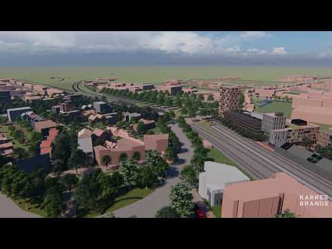 Animatie stedenbouwkundig plan Poort van Hoorn