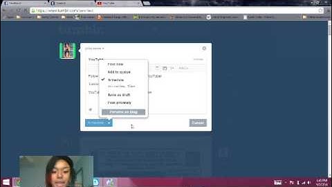 How to Queue Things On Tumblr! (2014)