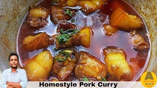 Easy & Tasty Homestyle Pork Curry Recipe | Pork Curry With Potatoes | Pork Recipe
