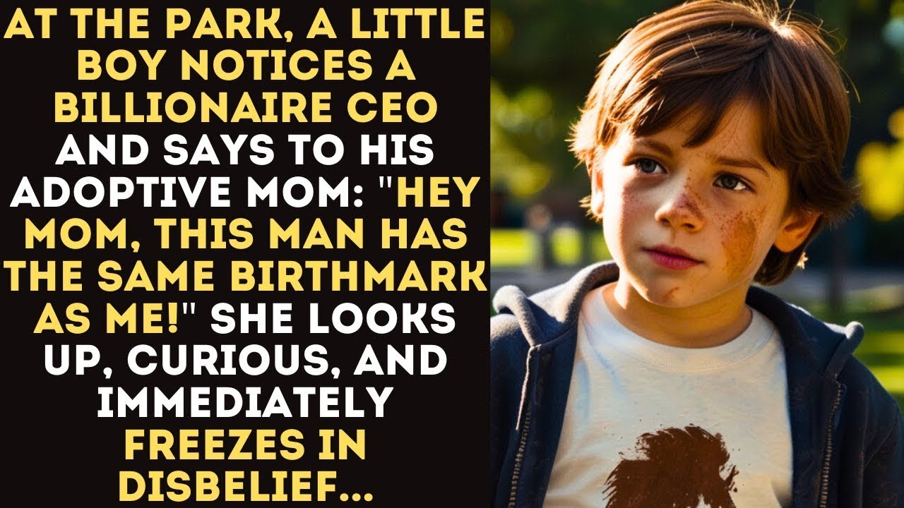 A Little Boy Notices a Billionaire CEO And Says: "Hey Mom, This Man Has ...