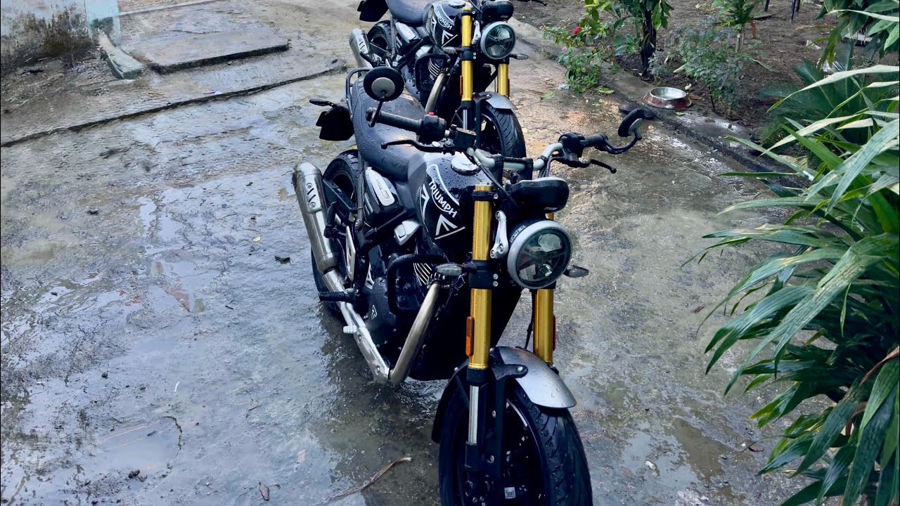 Triumph speed 400 modified 