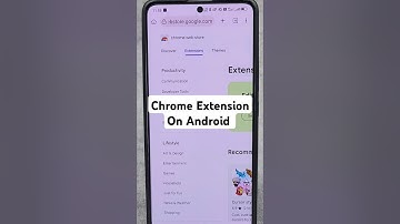 how to use chrome extensions on android #android #chrome #extension