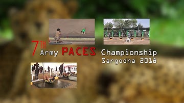7th Pakistan Army PACES Championship - Feb 2018 Promo 1