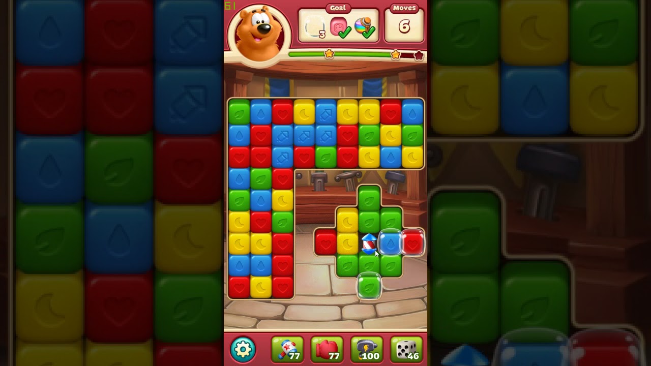 Toon Blast level 1280
