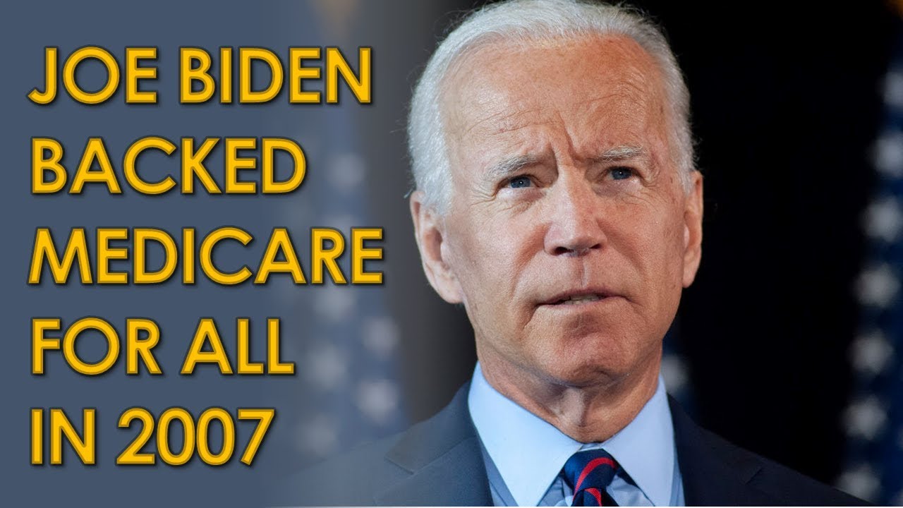 Joe Biden in 2007: we can afford Medicare for All - YouTube