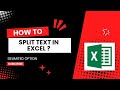 How to Split Text in a cell in Excel ? | Delimited Option #exceltutorial #excelshortcut #exceltips