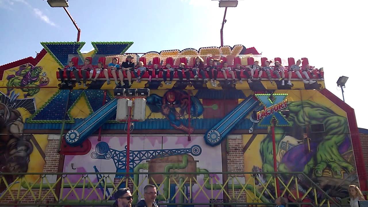 Xfactory ride Brean Leisure Park 2015 YouTube