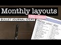 50 BULLET JOURNAL SPREAD IDEAS 💜 Bullet journal spreads to include in your monthly setup