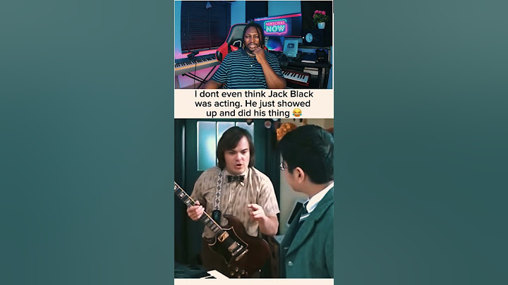 Was Jack Black Acting?