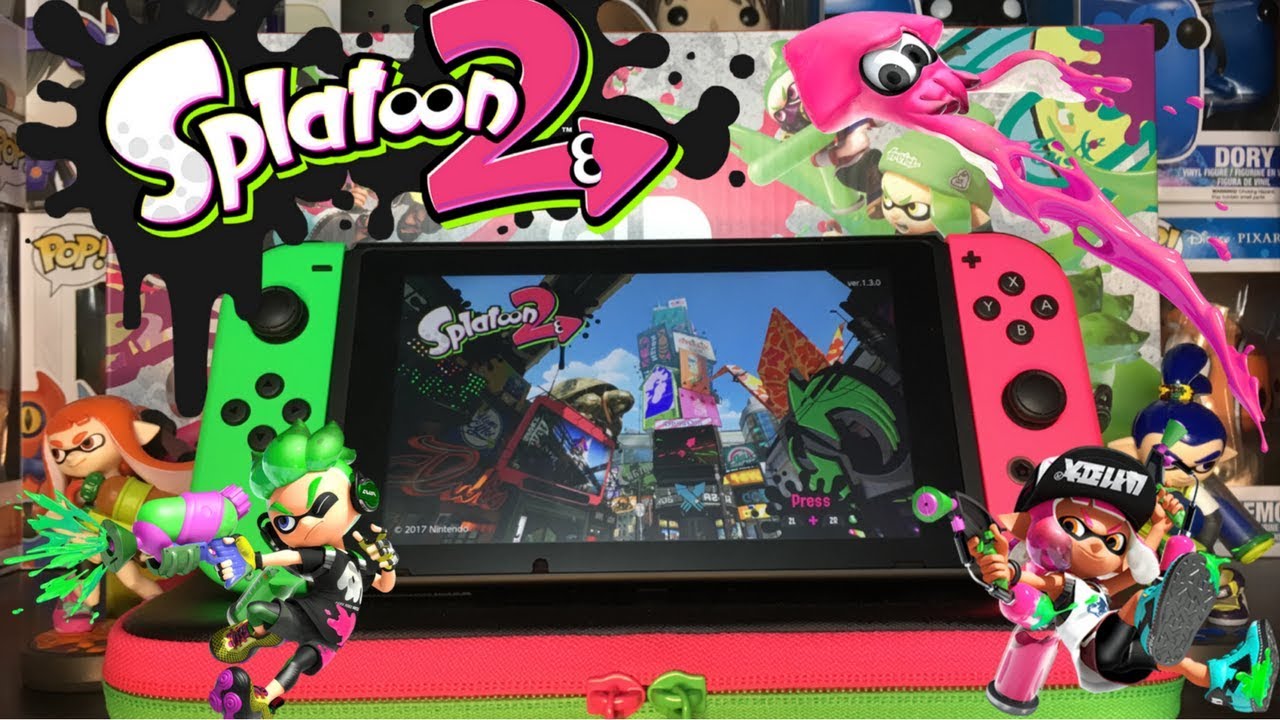 Nintendo switch splatoon edition. Nintendo Switch Splatoon 2 Edition. Сплатун 2 на Нинтендо. Splatoon 2 Nintendo 2 DS.