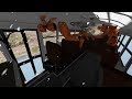 School Bus Rollover Crash In The Desert (Multiple Angles) - BeamNG.drive