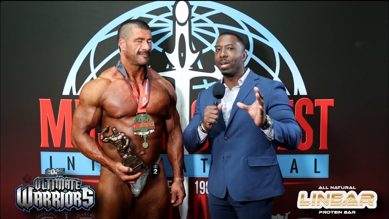 2025 NPC Ultimate Warriors Men’s Bodybuilding Overall Champion Eder Lopez