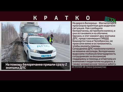 На помощь белоречанке пришли сразу 2 экипажа ДПС