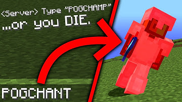 Minecraft UHC but if you type the WRONG code, you DIE...