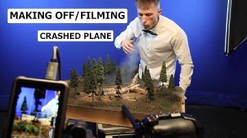 Crashed Plane Scene MAKING-OFF