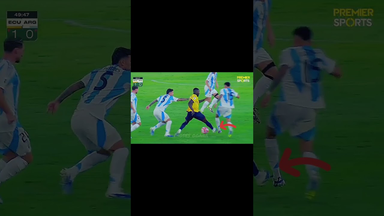 Did Caicedo really deserve that red card? 