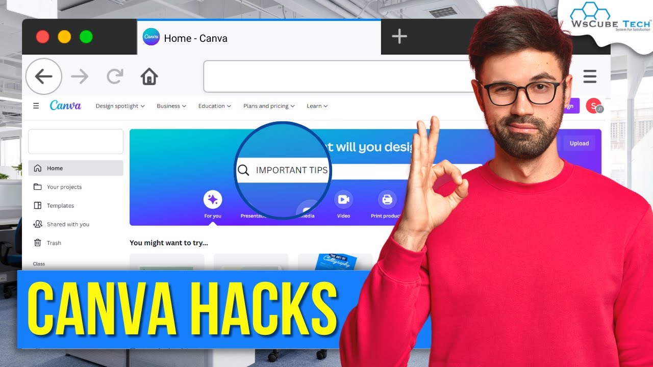 ⁣Canva Hacks - Use Pro Features without Canva Pro🔥