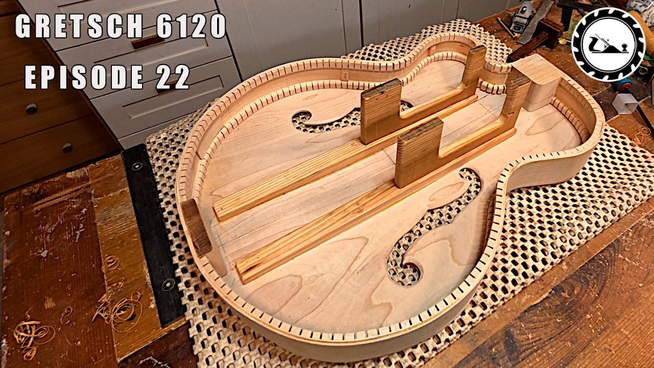 Сборка гитары в стиле Gretsch 6120. Эпизод 22.
