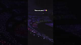 ARMY’s purple are all for you, Bangtannies 💜 Borahae! #btsbusanconcert #bts