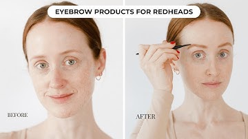 Natural-Looking Eyebrow Pencil for Redheads
