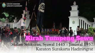 HajadDalem Tumpeng Sewu - Kirab Malem Selikuran Syawal 1445 - Jimawal 1957 Karaton Surakarta
