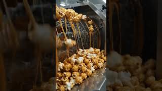 Caramel popcorn making #popcorn #corn #caramel