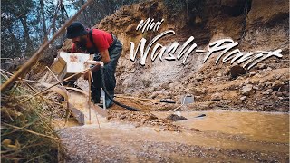 Mini Wash Plant Used to Extract Gold From Dirt! | High-Banker #shorts