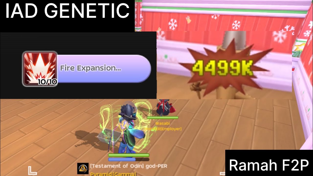 RAGNAROK MOBILE CLASSIC : FIRE EXPANSION IAD GENETIC BUILD IMPROVED ...